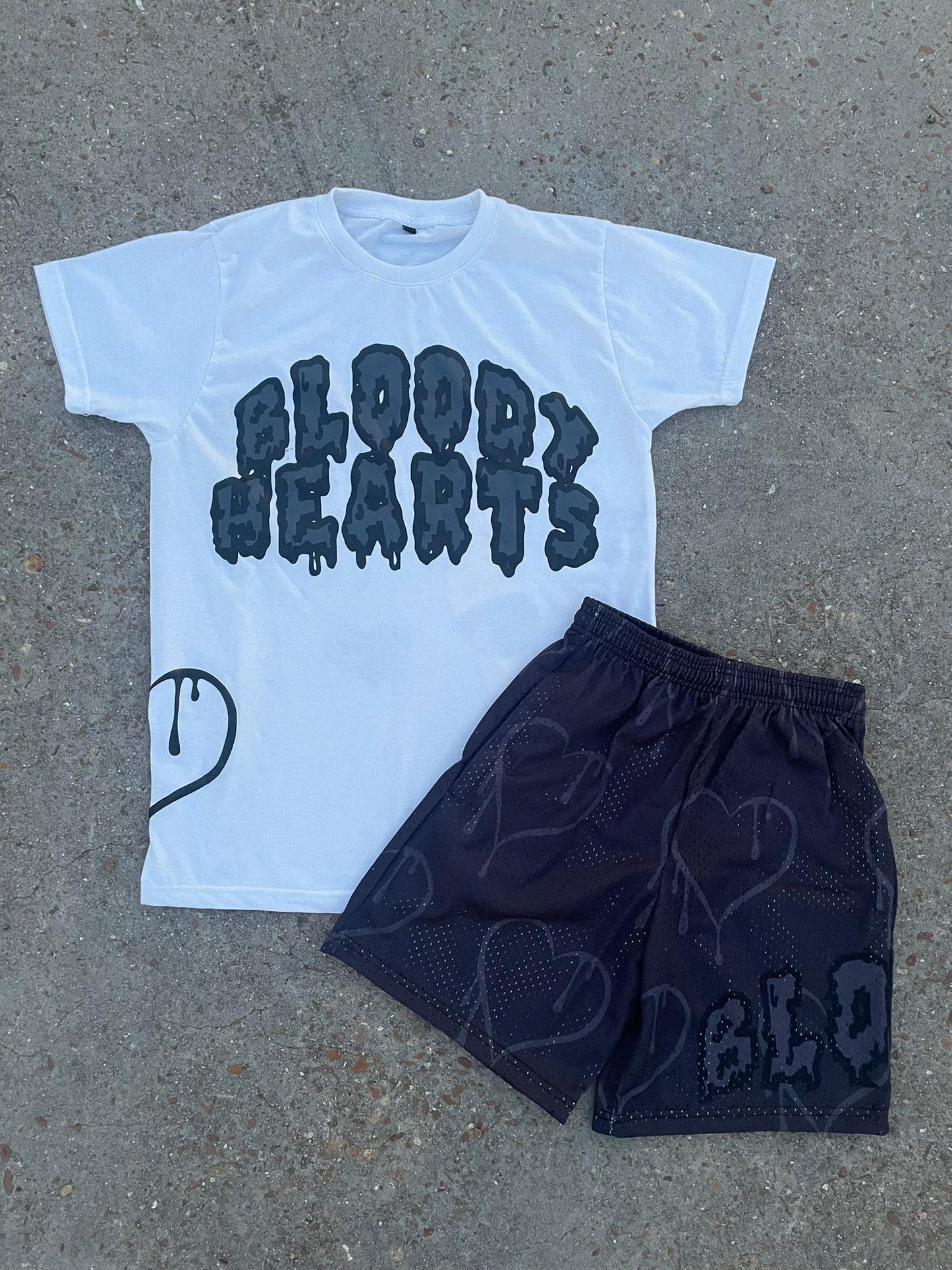 BLACK 'Bloody Hearts' SET